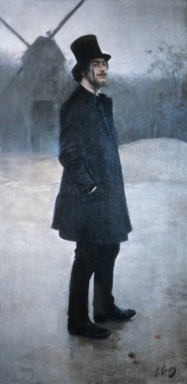 Ramon Casas - El Bohemio, poeta di Montmartre